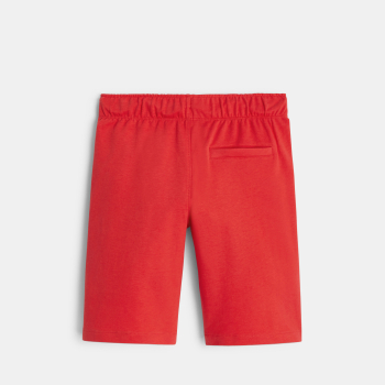 شورت برمودا أحمر للأولاد